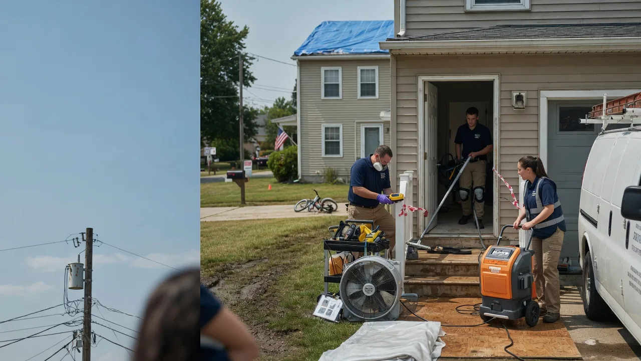 Water Damage Repair in Aston, PA near me
